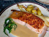 Parmesan Herb Crusted Salmon (Saumon à la Viennoise)