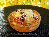 Pumpkin Pecan Chestnut Flour Tart