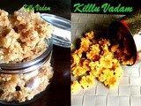 491:Killu Vadam/ Left over Rice Fryums – Step By Step