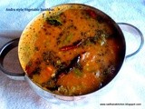 Andhra Style Vegetable Sāmbhar