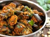 Dry Brinjal Masala | Vankaya Masala | Baingan Sabji| Egg plant Dry Curry  - Indian Dry Curry's