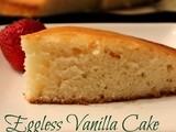 Eggless Vanilla Sponge Cake | Step by Step Sponge Cake Recipe