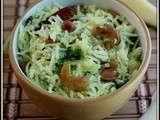 Green Mango Rice | Mamidikaya Pulihora | Mavinakayi Chitranna | Indian Rice Recipes