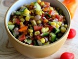 Healthy Corn Chaat | Spicy Corn Chaat / Salad Recipe | Indian Chaat Recipes