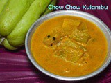 Chow Chow Kulambu | Chayote Squash Curry | Seemakathirikai Kuzhambu