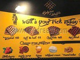 Food Review – Belgian Waffle Factory, Bangalore