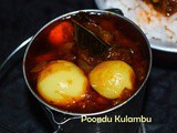 Garlic (Poondu) Kuzhambu / Garlic Curry / Vegetarian kulambu recipes