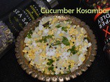 Kosambari Recipe / Carrot Kosambari / Cucumber Kosambari / Vegetarian Salad – Sprig Gourmet Product Review