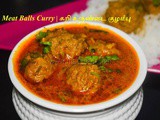 MeatBall Curry Recipe | Kari (Minced Meat) Urundai Kuzhambu