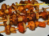 Mushroom Tikka Recipe + Video | How to make Mushroom Tikka easily at home on pan
