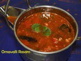 Omavalli Rasam / Karpooravalli Rasam / How to make rasam