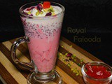 Royal Falooda / Falooda recipe / How to make falooda from scratch at home