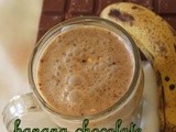 Banana chocolate milk shake/Kids favorite recipes/Mahas own recipes/over-ripe banana recipes
