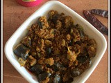 Brinjal Curry With Roasted Chanadal Powder | Vankaya putnala podi koora | Eggplant Dry Curry For Rice | Baingan Subji