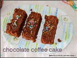 Easy Eggless Butterless Moist Chocolate Coffee Cake | Soft n Fluffy Choco Coffee Cake | Low Calorie Moist Chocolate Cakes | Butter free Cakes