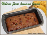 Healthy Banana Bread | Wheat flour banana tutti frutti bread loaf | Moist banana bread without butter | Simple Banana bread recipe with step by step pictures | top 10 Banana cakes Recipes
