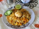 Hyderabad popular egg dum biryani /Restaurant style Boiled egg biriyani/How to cook Anda dum biryani/Step by step pictures