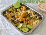 Lucknowi style chicken biryani/Awadhi chicken dum biryani/step by step pictures/south indian popular chicken biryani recipes