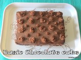 Moist chocolate cake recipe | simplechocolate cake recipe | bolo de chocolate fofinho | simple chocolate frosting recipe