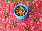Oven Baked Almond Fritters - No Oil | Badam Nuts Pakora Without Oil | Chickpea Flour Snacks | Kids friendly healthy snacks