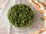 Spinach Butter Rice | Palak Rice | Palak Recipes | Rice Recipes For Lunch | Left Over Rice Recipes