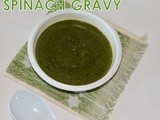 Spinach gravy/spinach egg gravy/palak anda gravy/palakura kodiguddu gravy