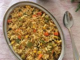 Vegetable butter fried rice | How to make vegetable fried rice | Spicy veg fried rice in Indian style
