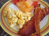 (almost) Perfect Scrambled Eggs and Bacon