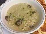 Creamy Mushroom and Rice soup