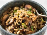 Mushrooms and Rice