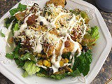 Taco Chicken and Quinoa Salad bowl
