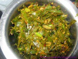 Avarakkai Poondu Curry - Broad Beans Garlic curry for Lactating mothers - Diabetic Recipes