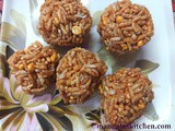 Traditional Pori Urundai with a Delicious Gram Crunch | Krishna Jayanthi Special Recipe Pori Urundai