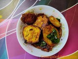 Vazhakkai Tawa Fry - Easy Raw Banana Fry