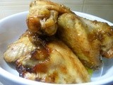 Φτερούγες κοτόπουλου με σάλτσα μπάρμπεκιου