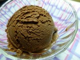 Παγωτό με μαύρη σοκολάτα