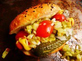 Celebrate national hotdog day with a chicago dog with the works