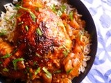 Spice up your life! chicken stewed with berber red spice paste