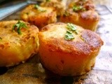 The best things in life are free . . . wild leek potato cakes