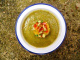 Turkish-style cucumber and tomato soup