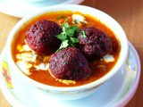 How to make vegetable kofta curry with beetroots
