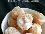 Making of Badusha sweet/mini badusha’s/marudhuskitchen