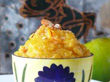 Mango kesari halwa /sooji (rava) sheera recipe