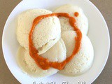 Instant Idli (Steamed Rice Flour Dumplings)