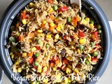 Rice Cooker Fried Rice wfpb