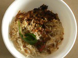 Vegan Mujadarra (Middle Eastern Rice with Brown Lentils)