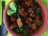 Achari Aloo | How to make Achari Aloo | Spicy Potato Roast Recipe | Gluten Free and Vegan