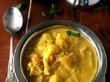 Cauliflower Kurma ( Tamilnadu Restaurant Style Cauliflower Chops) | How to make cauliflower chops at home | Stepwise pictures