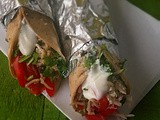 Desi Burrito| Garbanzo Bean and Spinach Burrito | Indo- Mexican Fusion Recipe | Masterchefmom's Original Recipe | Stepwise Pictures | Quick and Easy Recipe