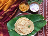 Malabar Parotta | Kerala Paratha | Layered Flat Bread recipe from Kerala